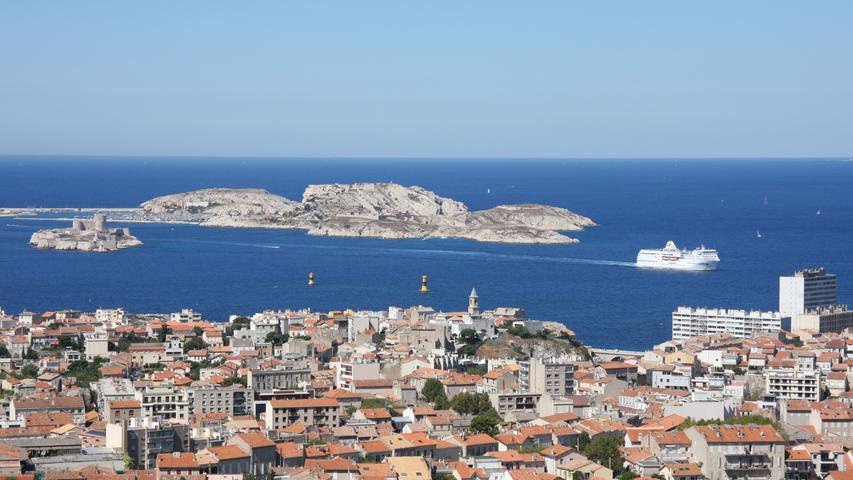 Die berühmte Gefängnisinsel Château d'If - aus Alexandre Dumas´ "Der Graf von Monte Christo" ist ein weiterer Höhepunkt einer Marseille-Tour.