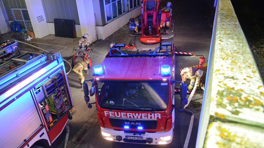 Erneuter Brand in der Schwelbrennanlage in Fürth