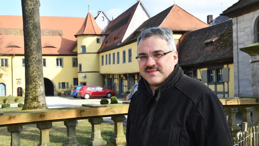 Wolfgang Mößlein leitet als Vorsitzender des Stiftungsrates die Geschicke des Schlosses.