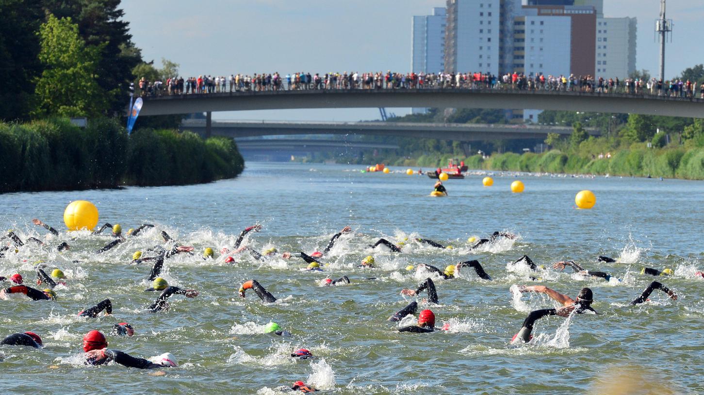 Vorfreude auf den Triathlon Dreier in Erlangen Nordbayern