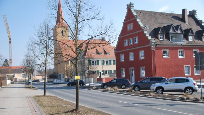 ... ist heute Teil des Altstadtringes, der Postanbau platt.