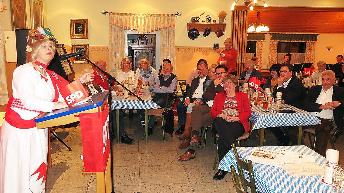 Strabse und Möhren beim Starkbierfest in Auernheim