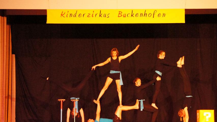 Kinderzirkus Buckenhofen präsentierte seine jungen Talente