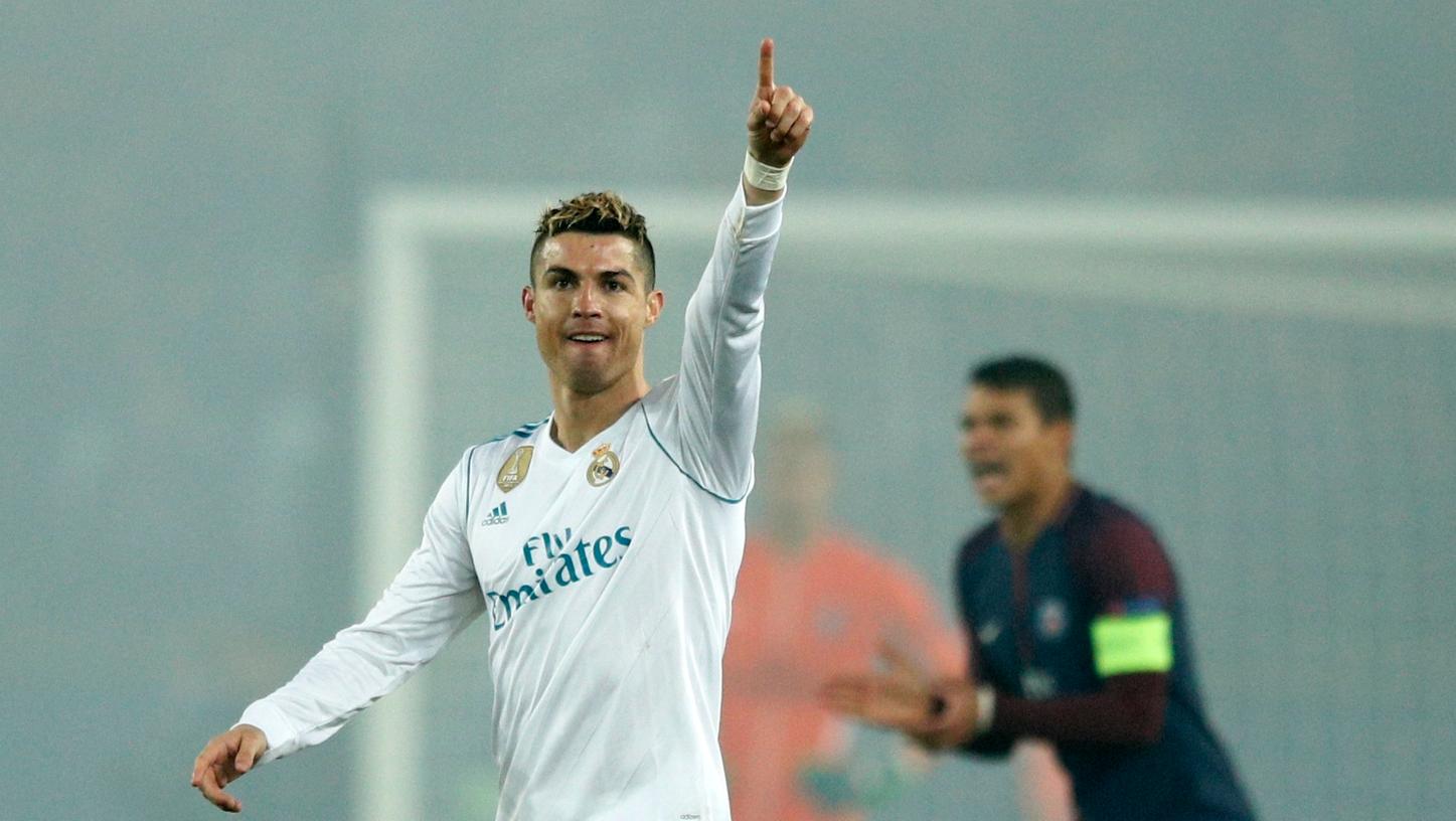 2:1 für Real: Ronaldo netzt im Pariser Pyro-Nebel