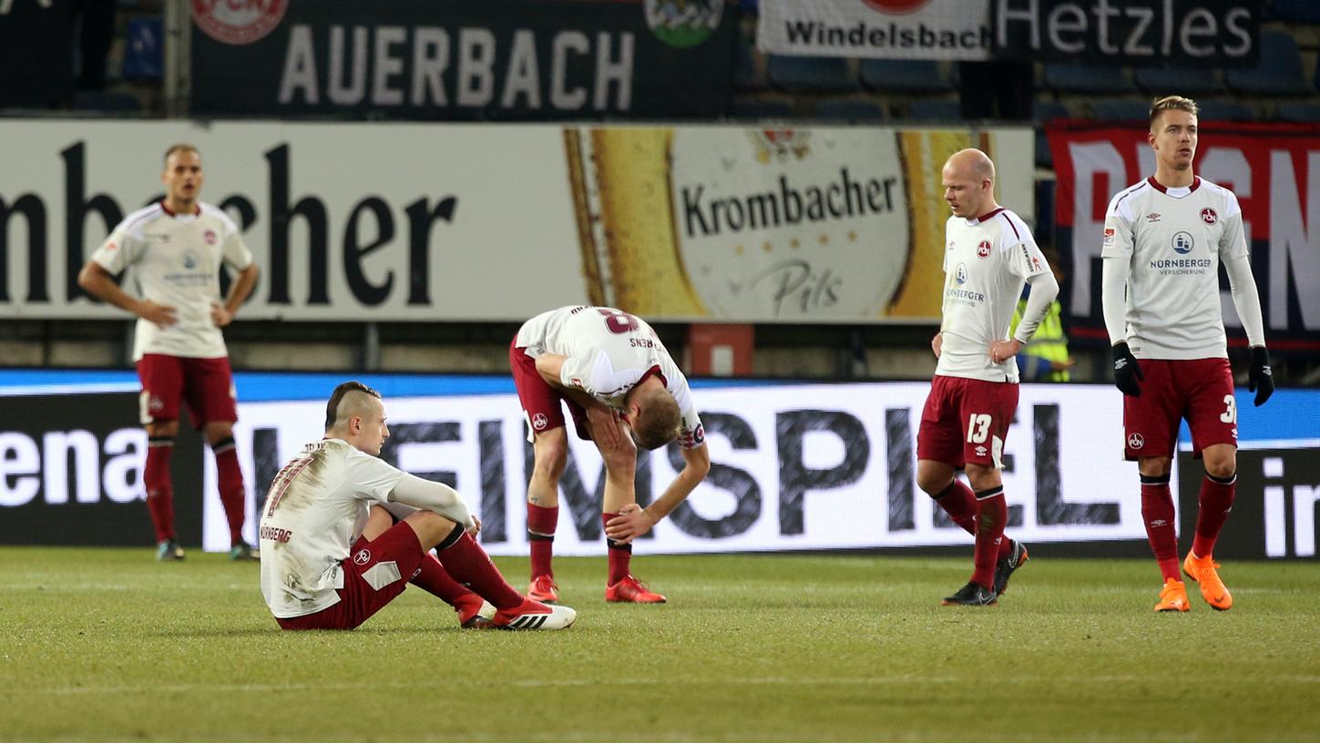 Nach jedem Hoch kommt ein Tief - das des 1. FC Nürnberg hält für die eigenen Ansprüche nun schon ein wenig zu lange an.