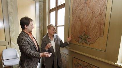 Altstadtfreunde: Rokoko-Malerei ans Licht geholt
