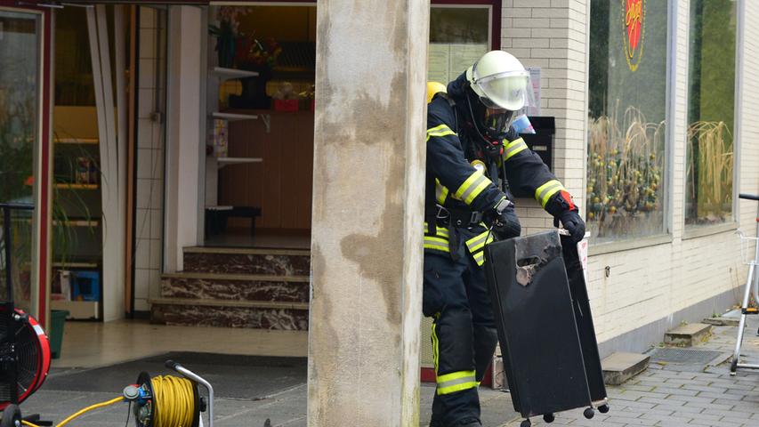 Brennende Gasflasche in Restaurant sorgte für Feuerwehreinsatz