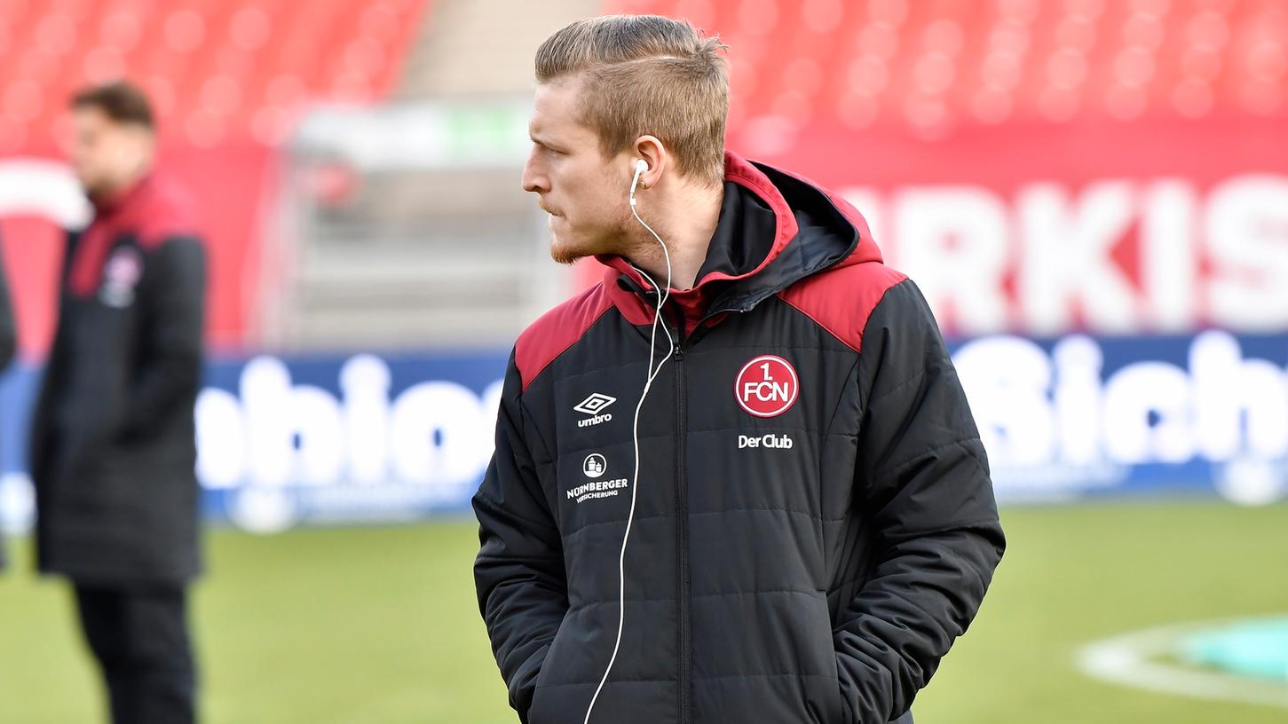 Marvin Stefaniak, den der Club vom VfL Wolfsburg ausgeliehen hat, will sich im Training für höhere Aufgaben empfehlen.