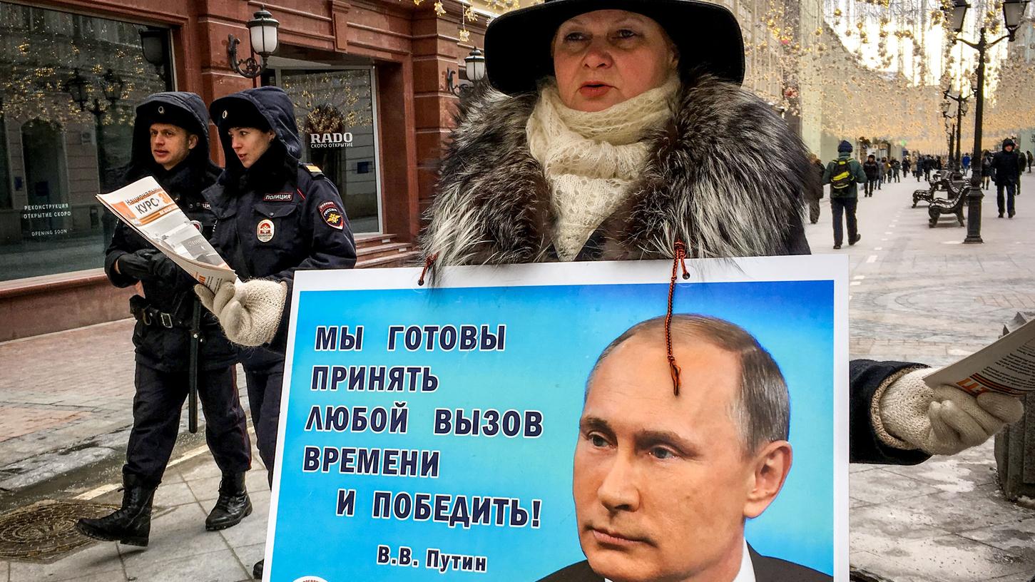 Wahl am Sonntag: Putin vor erneuter Präsidentschaft