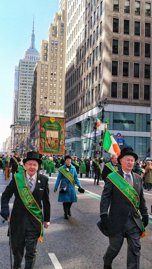 Grüne Parade: New Yorker feierten St. Patrick's Day