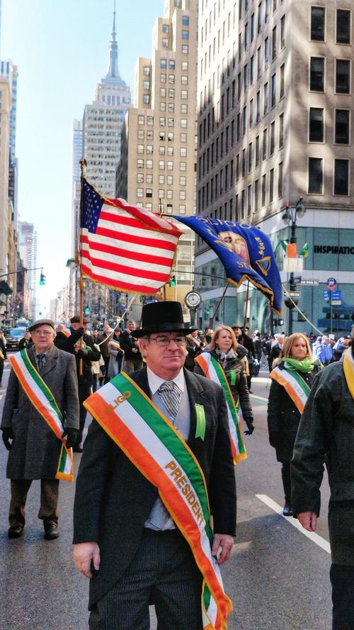 Grüne Parade: New Yorker feierten St. Patrick's Day