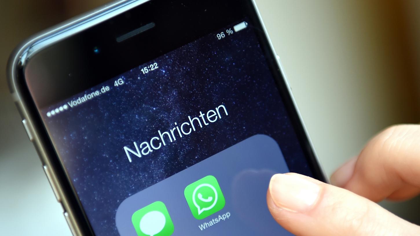 Im Eifer des Gefechts kann bei WhatsApp schnell mal der falsche Empfänger ausgewählt werden - zum Beispiel Nordbayern.de.