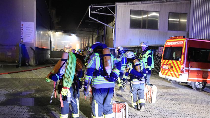 Alarm in Forchheimer Papierfabrik: Maschine stand in Flammen