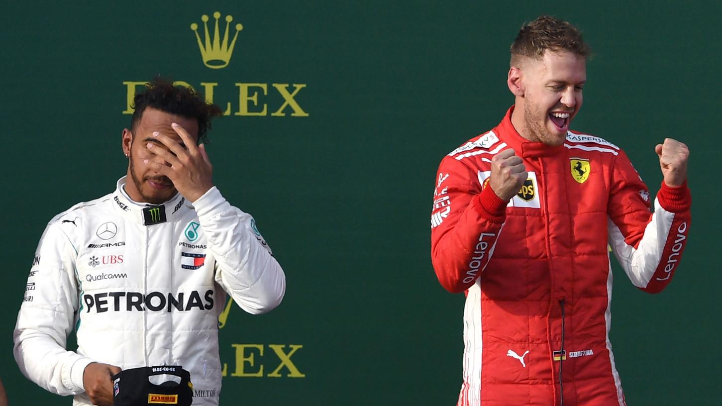 Software-Panne bei Mercedes: Vettel gewinnt Saisonstart