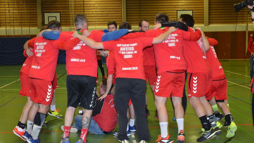 Aufstieg geschafft: Gunzenhäuser Handballer wieder in BOL
