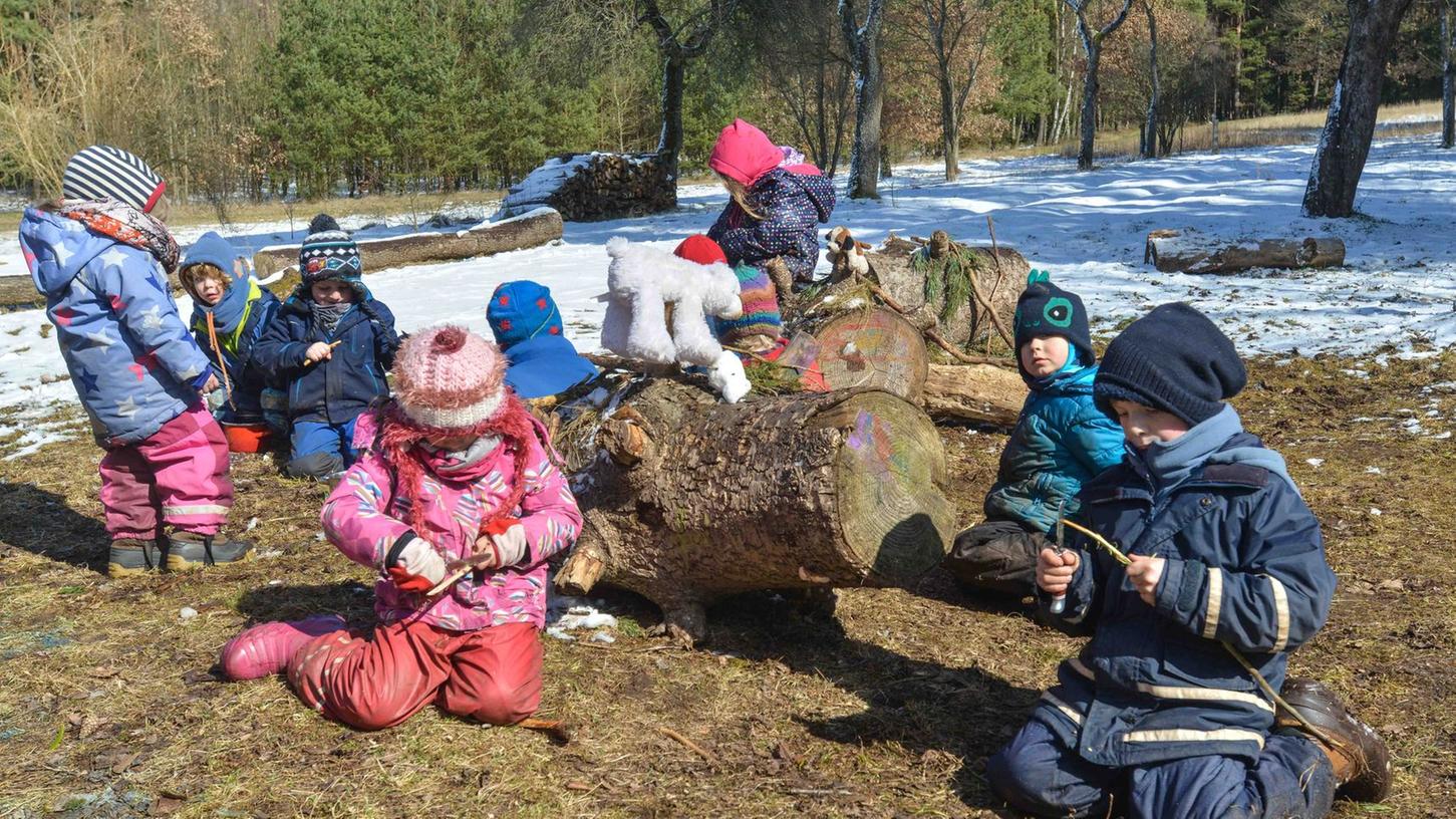 Nach längerem Hin- und Her ist der Weg zu einem Waldkindergarten wie in Allersberg in Roth nun doch frei.