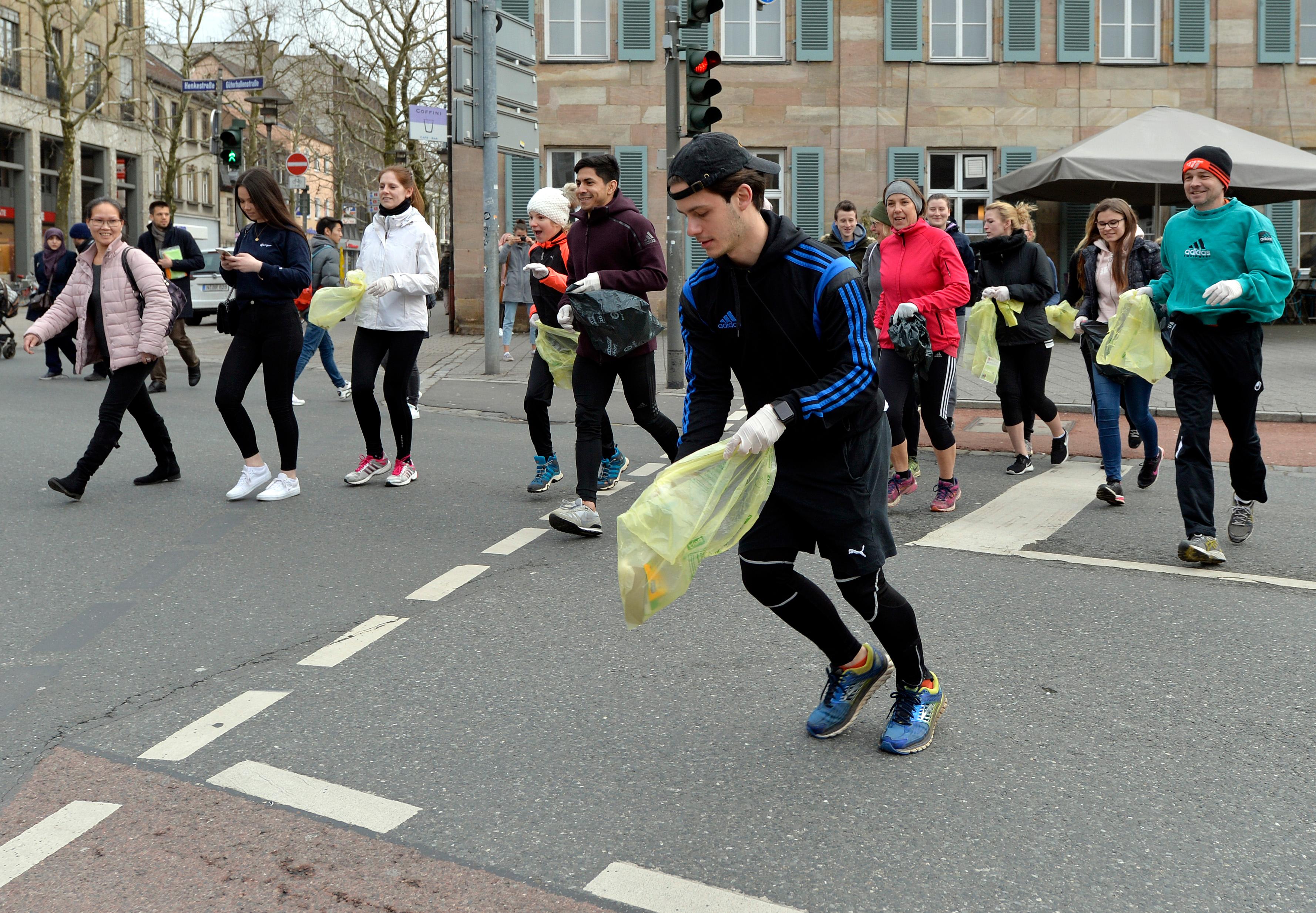 Plogging für die Umwelt