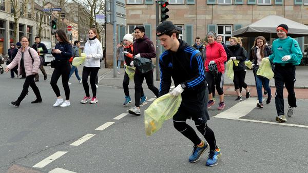 Plogging für die Umwelt