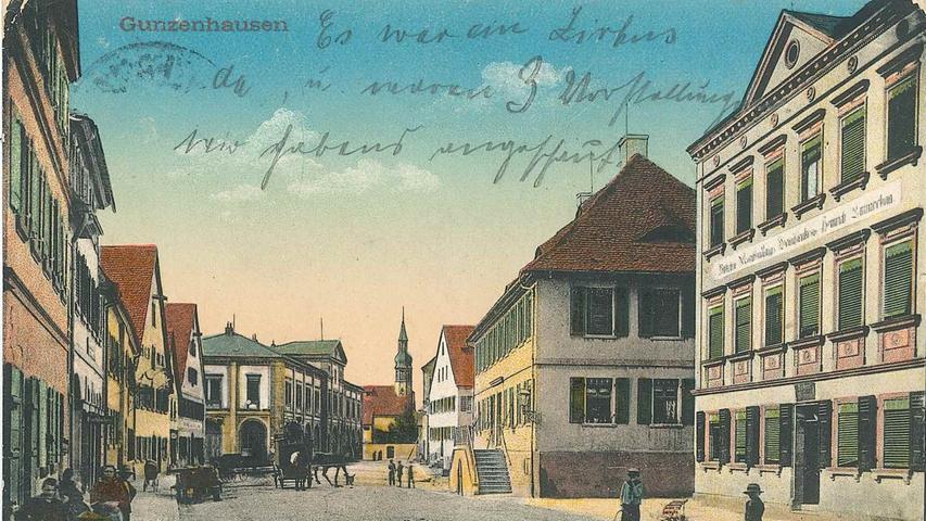 Der Marktplatz - das lebendige Zentrum Gunzenhausens