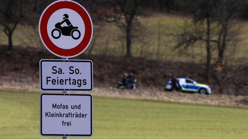 Trotz Fahrverbot: Biker am Karfreitag auf Würgauer Berg unterwegs