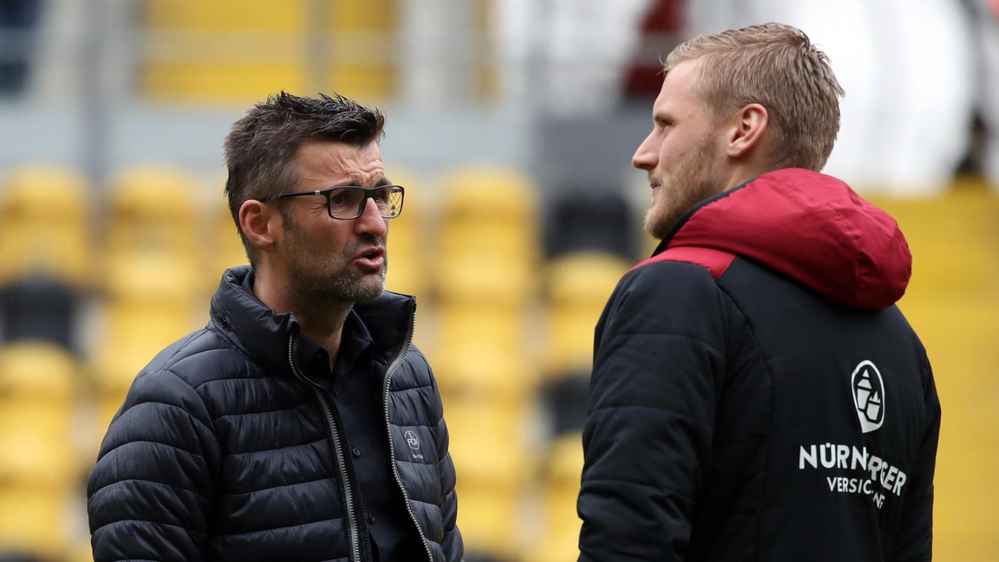 "Die Fans können sich sicher sein, dass wir in den letzten sechs Wochen alles dafür tun werden, um so viele Punkte wie möglich zu holen", erklärt FCN-Trainer Michael Köllner am Sonntag nach dem Remis in Dresden.