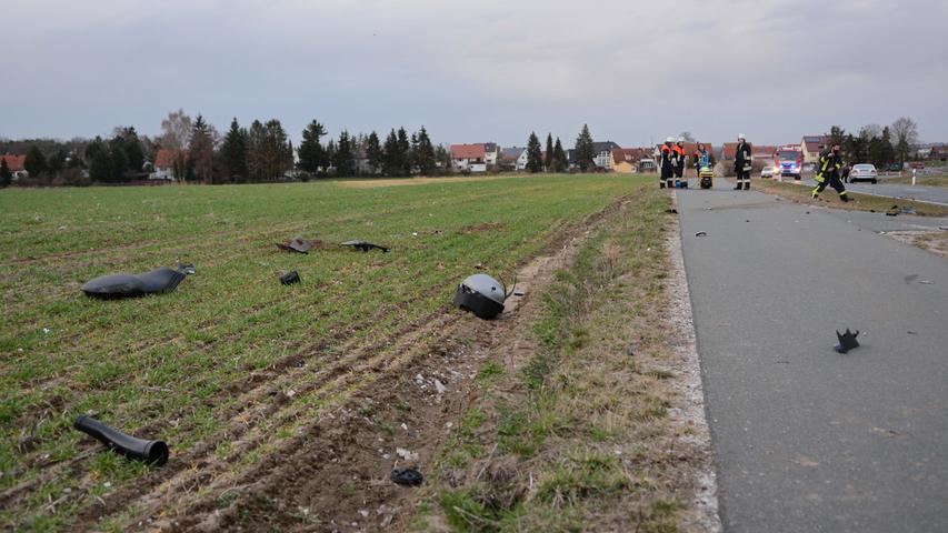 Tödlicher Unfall: Motorradfahrer stirbt bei Herzogenaurach