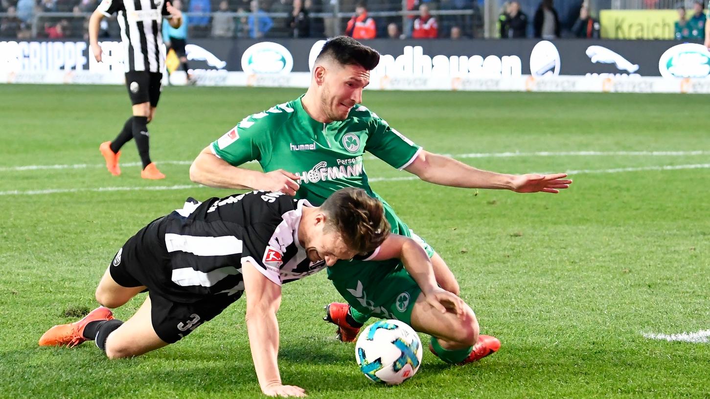 Viel Kampf, keine Tore: Sandhausen und Fürth trennten sich 0:0.