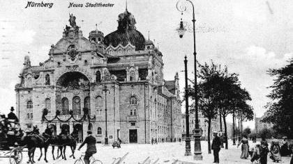 Die Ruhe dieser Postkartenansicht trügt: „Der Rosenkavalier“ machte 1911 im Opernhaus viel Wirbel. Foto: Stadtarchiv Die Ruhe dieser Postkartenansicht trügt: „Der Rosenkavalier“ machte 1911 im Opernhaus viel Wirbel. Foto: Stadtarchiv