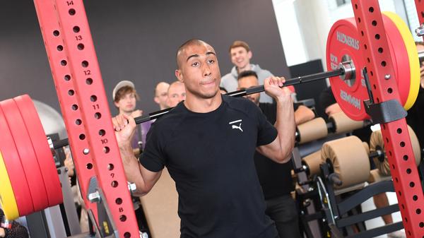 Im neuen Puma-"Gym" dürfen sich nicht nur Profi-Sportler wie Jimmy Vicaut, Benjamin Compaoré und Pamela Reif "austoben", sondern alle Puma-Mitarbeiterinnen und -Mitarbeiter.