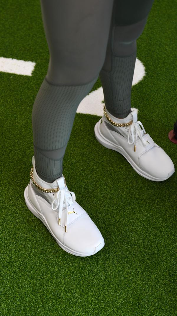 Im neuen Puma-"Gym" dürfen sich nicht nur Profi-Sportler wie Jimmy Vicaut, Benjamin Compaoré und Pamela Reif "austoben", sondern alle Puma-Mitarbeiterinnen und -Mitarbeiter.