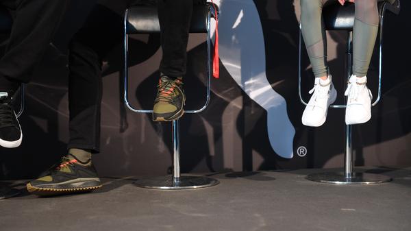 Im neuen Puma-"Gym" dürfen sich nicht nur Profi-Sportler wie Jimmy Vicaut, Benjamin Compaoré und Pamela Reif "austoben", sondern alle Puma-Mitarbeiterinnen und -Mitarbeiter.