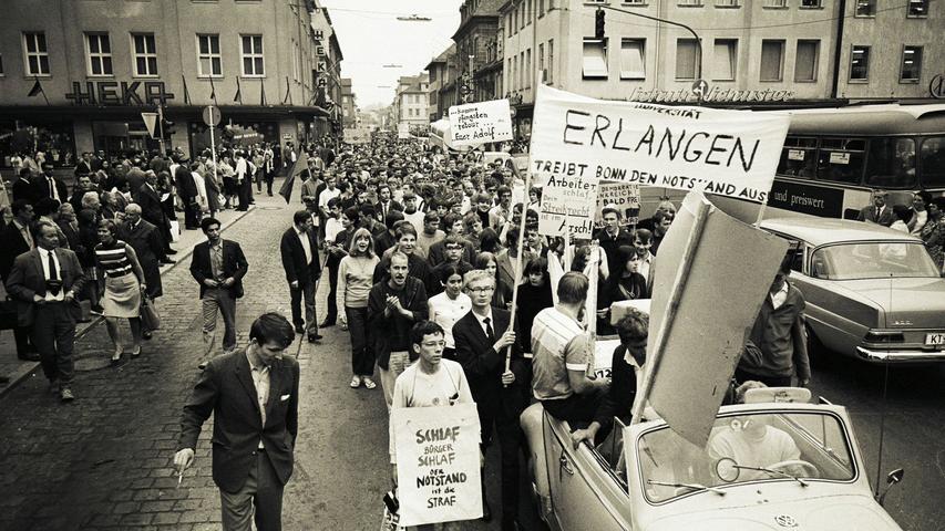 Die Studentenbewegung in Erlangen