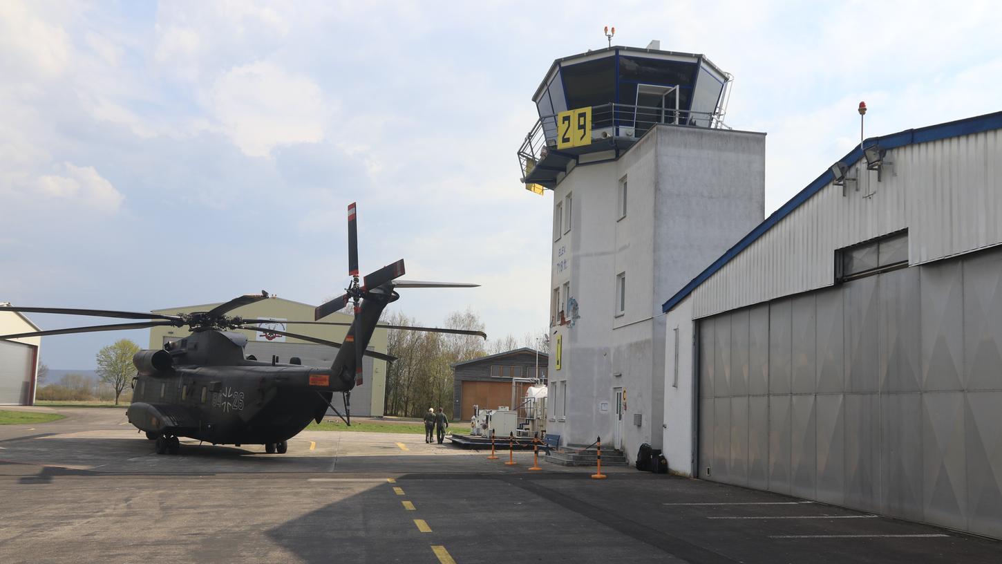 Haßfurt: Mann stirbt bei Unfall mit Bundeswehr-Hubschrauber