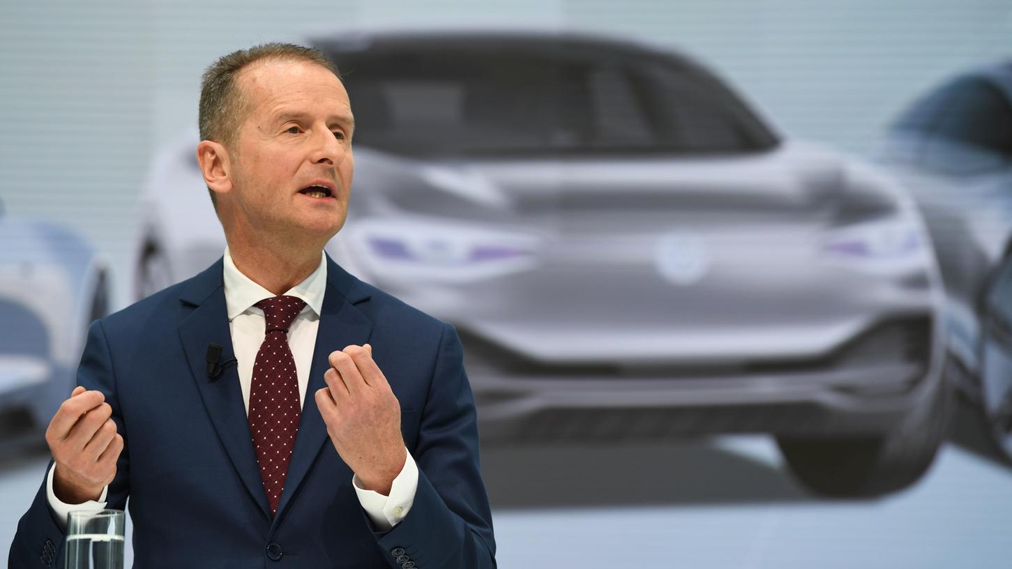 Herbert Diess, neuer Vorstandsvorsitzender der Volkswagen AG, treibt einen umfassenden Umbau des Autokonzerns voran.