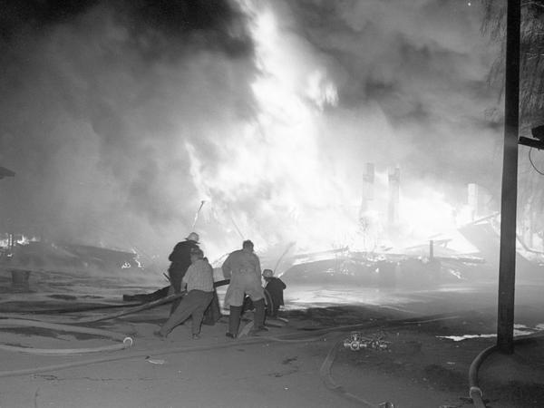 17. April 1968: Schafhoflager stand in Flammen