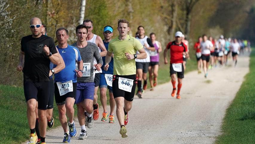 Bei herrlichem Frühlingswetter verzeichnete der HiRo Run in Hilpoltstein eine Rekordbeteiligung