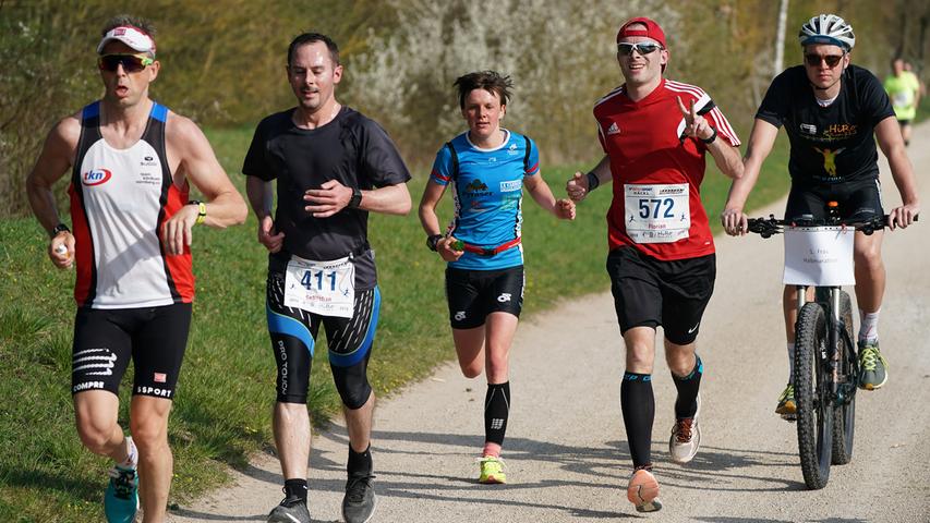 Bei herrlichem Frühlingswetter verzeichnete der HiRo Run in Hilpoltstein eine Rekordbeteiligung