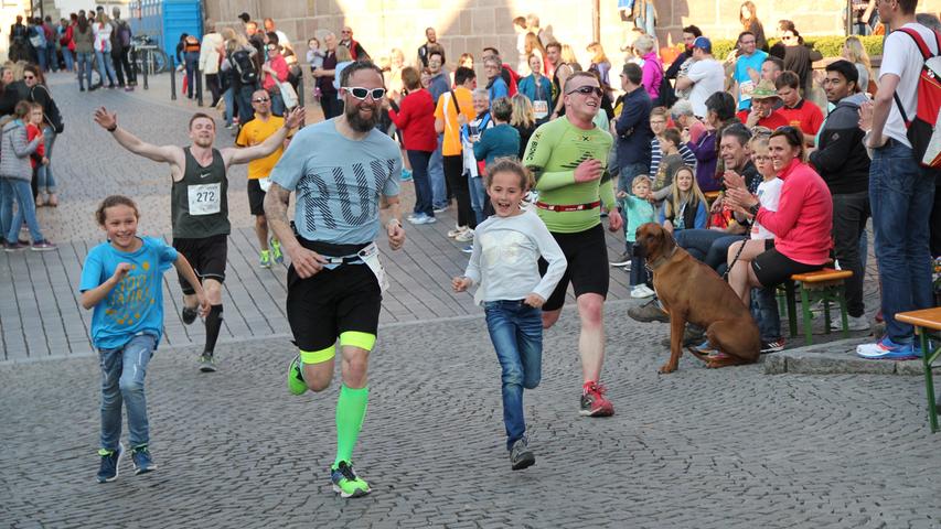 Bei herrlichem Frühlingswetter verzeichnete der HiRo Run in Hilpoltstein eine Rekordbeteiligung