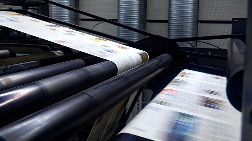 Im neuen Druckhaus wird die Zeitung seither mit Offset-Druckmaschinen produziert.