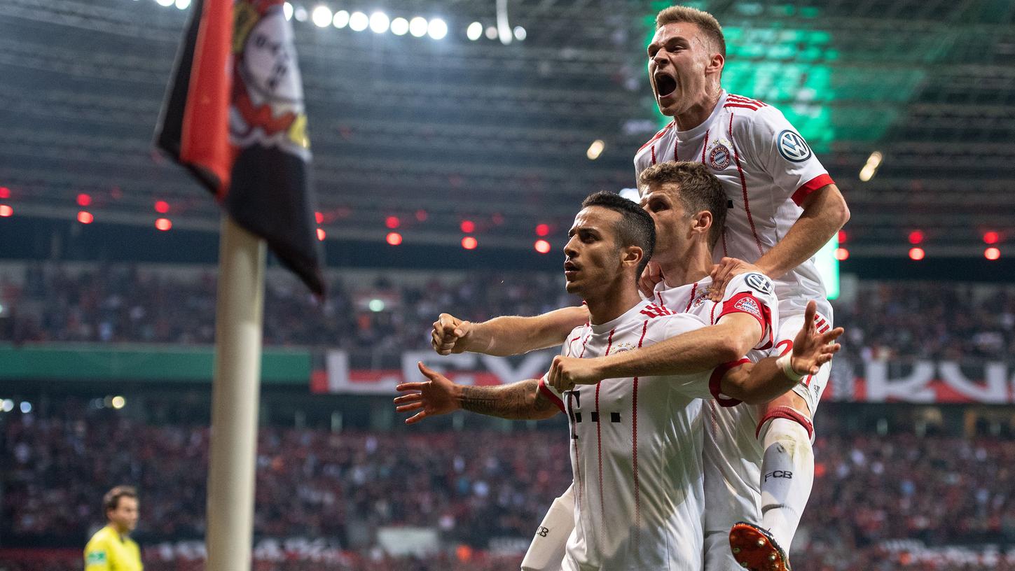 Kantersieg im DFB-Pokal: Triple-Traum der Bayern lebt weiter