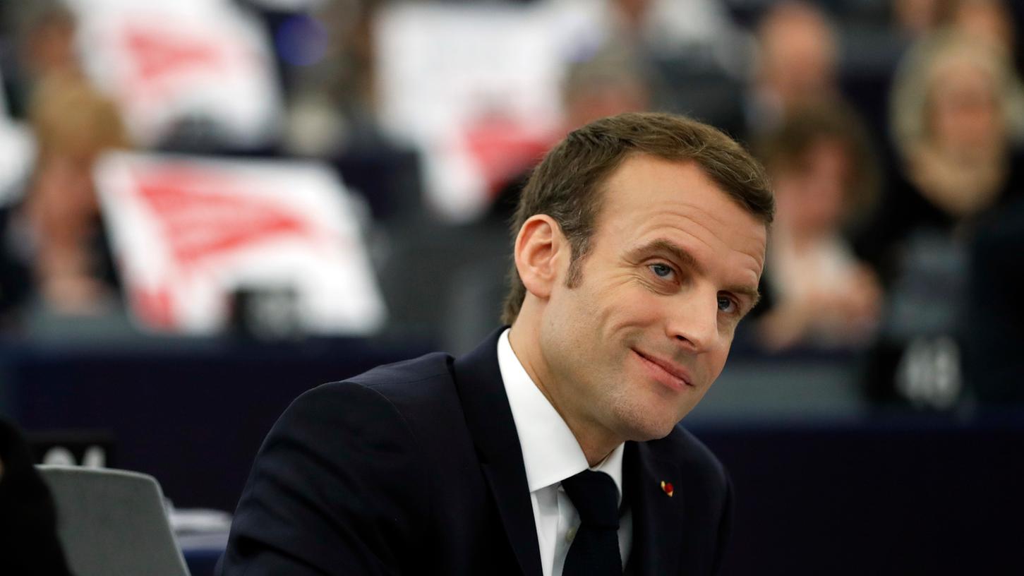 In der Debatte um die Reform der Europäischen Union hat Frankreichs Präsident Macron vor einem "Rückzug auf nationale Egoismen" gewarnt.
