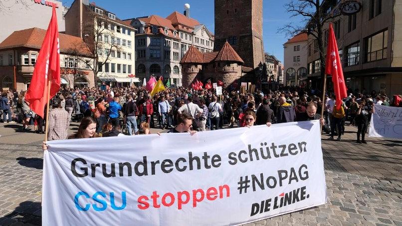 Polizeiaufgabengesetz: Bündnis ruft zu Demo in Nürnberg auf 