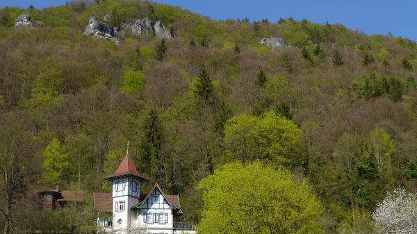 Ein wunderbares Ausflugsziel ist der Markt Wiesenttal in der Fränkischen Schweiz, deren Kern die beiden Gemeindeteile Streitberg und Muggendorf bilden. Den besonderen Reiz dieser Ecke, die Kanufahrer ebenso wie Wanderer zu schätzen wissen, machen die zahlreichen Tropfsteinhöhlen in der Nähe aus, die auch als Muggendorfer Höhlen bezeichnet werden. Zu diesen gehören zum Beispiel die Oswaldhöhle, die Witzenhöhle oder die Doktorshöhle. Im Eingangsbereich der Oswaldhöhle, eine geräumige über 60 Meter lange Durchgangshöhle, erkennt man zum Beispiel noch heute Mauerreste aus der Zeit des 30-jährigen Krieges; in der Höhle fanden die Bewohner Muggendorfs Zuflucht.