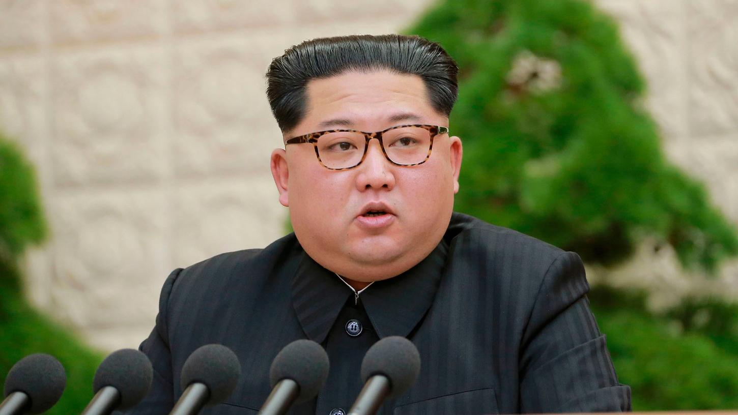 Nordkoreas Machthaber Kim Jong Un hält weitere Tests für "unnötig".