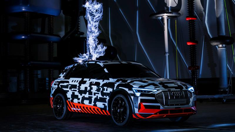 Audi setzt sich unter Strom