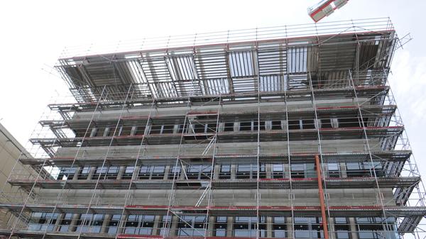 Richtfest Neubau Operatives Zentrum Uniklinikum in Erlangen