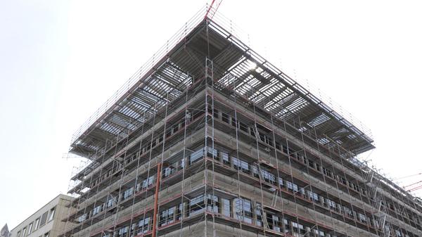 Richtfest Neubau Operatives Zentrum Uniklinikum in Erlangen