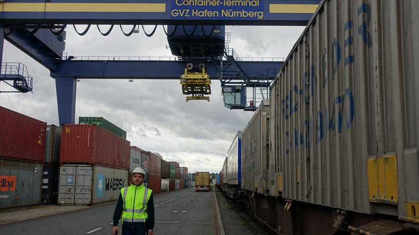 Container und Co.: Einblicke in den Nürnberger Hafen