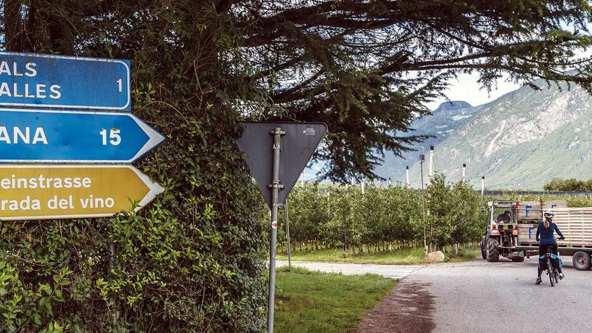 Südtirol: Auf dem Etschtalradweg übers Trentino an den Gardasee
