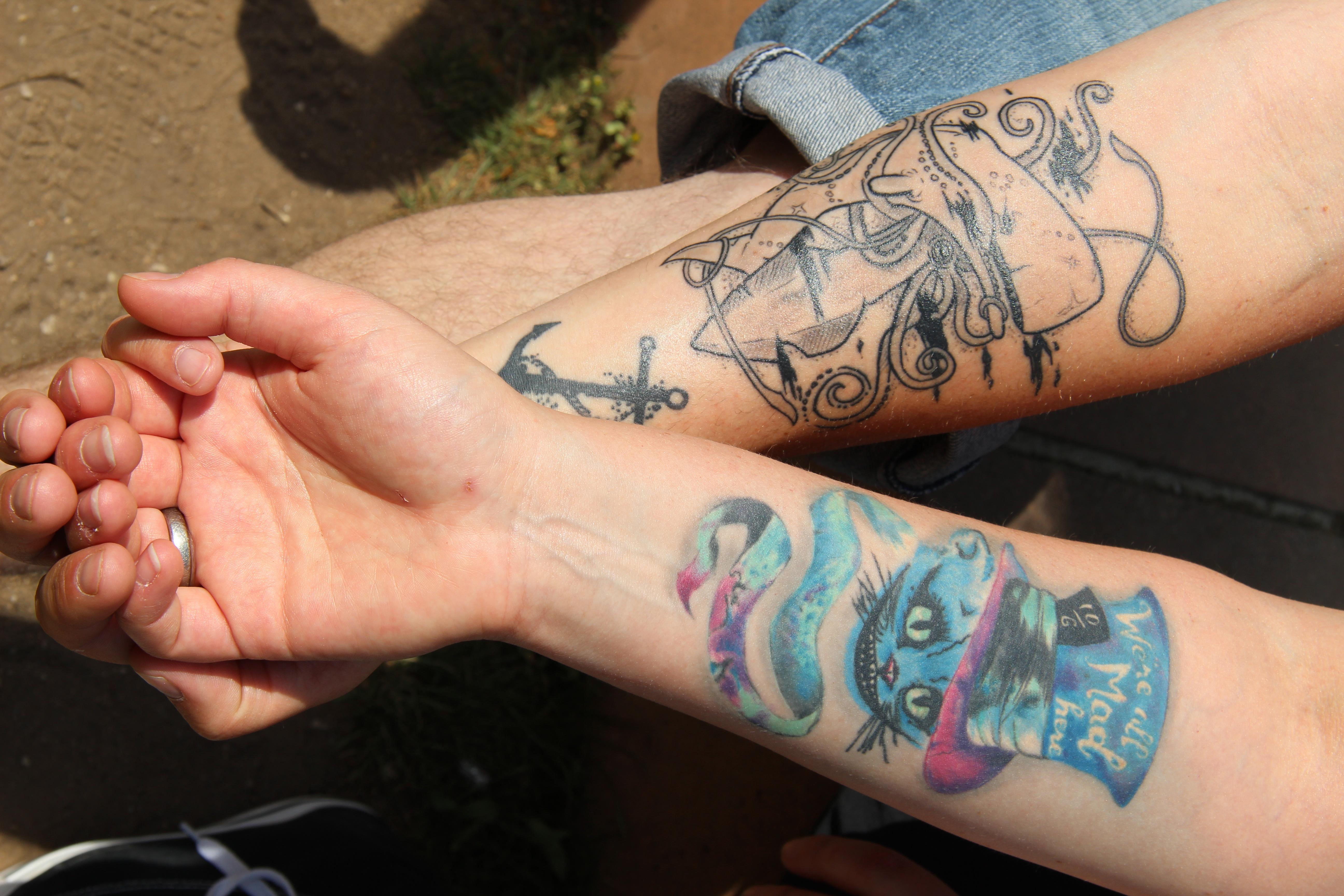 Von Ankern und dem Club Die Tattoos der Nürnberger Nürnberg